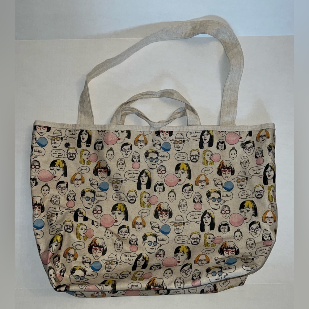 Unique large tote bag